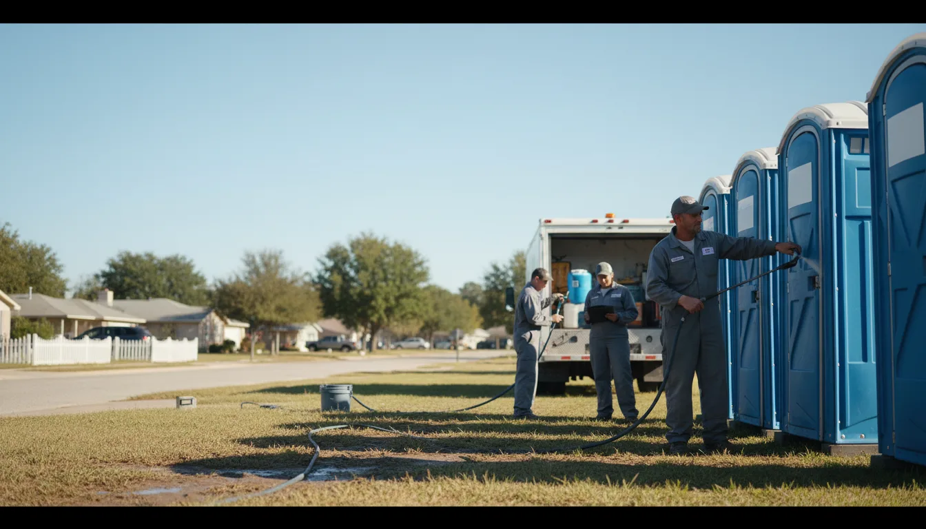 Long-Term Portable Toilet Rental in Bloomdale, OH near me